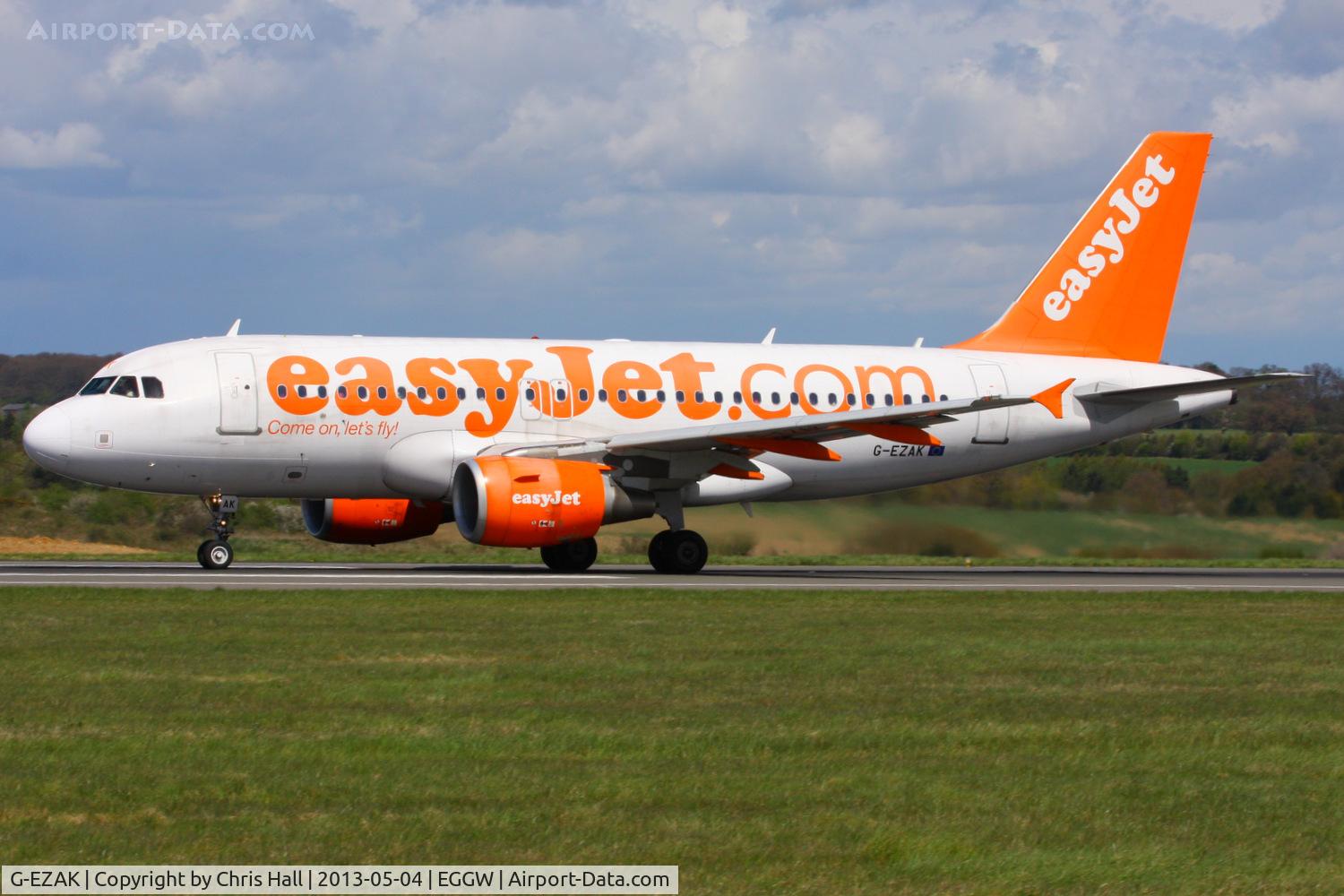 G-EZAK, 2006 Airbus A319-111 C/N 2744, easyJet