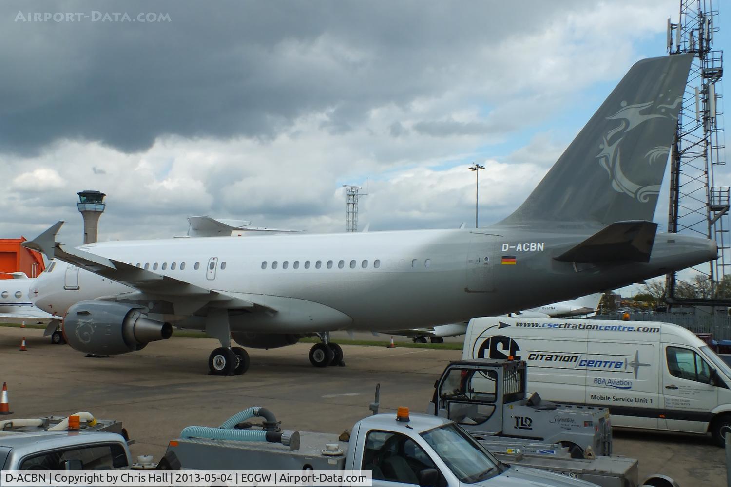 D-ACBN, 2008 Airbus A319-115CJ C/N 3243, DC Aviation