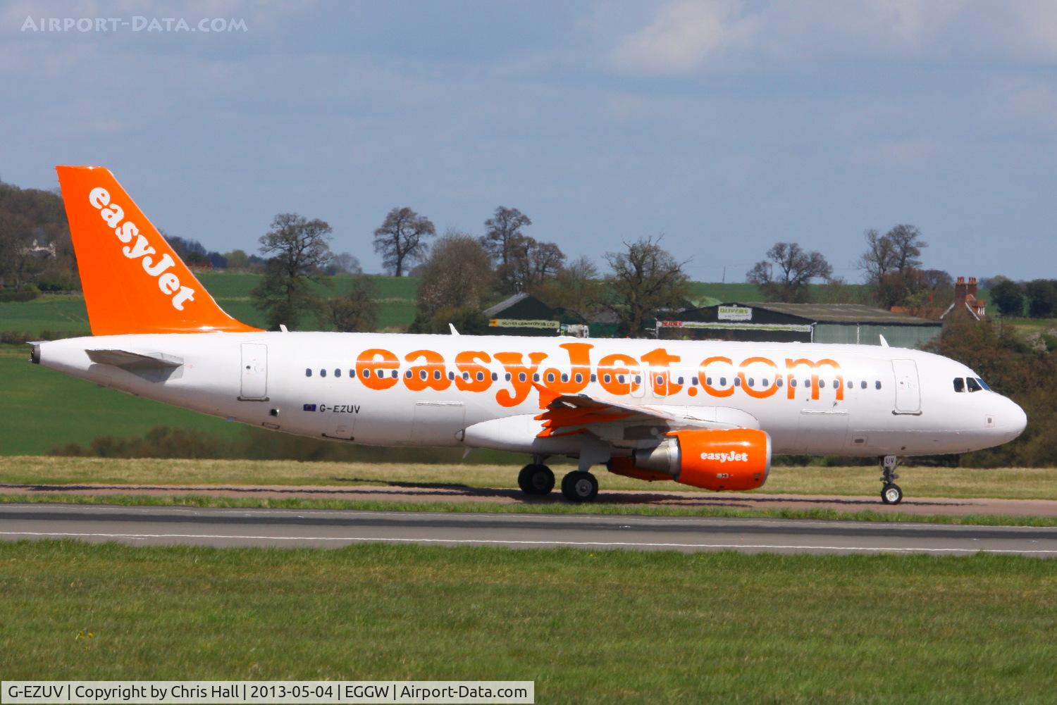 G-EZUV, 2012 Airbus A320-214 C/N 5111, easyJet