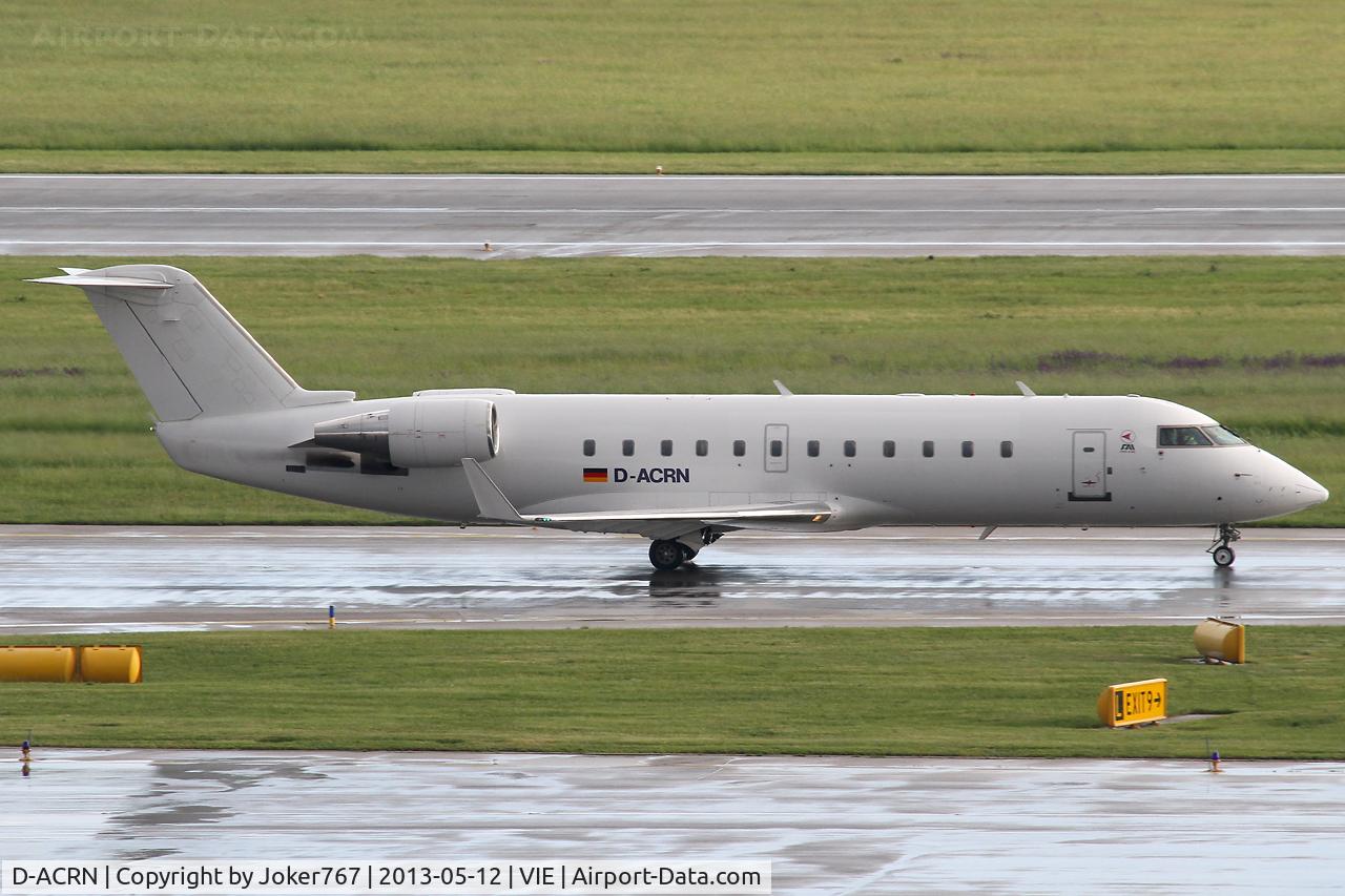 D-ACRN, 2001 Canadair CRJ-200LR (CL-600-2B19) C/N 7486, FAI Rent A Jet