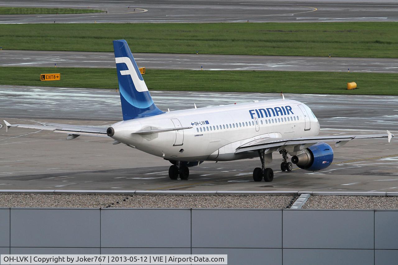 OH-LVK, 2004 Airbus A319-112 C/N 2124, Finnair