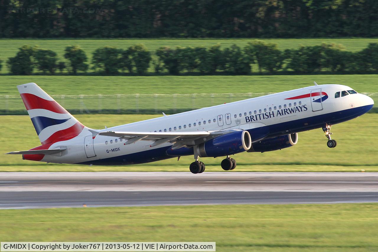 G-MIDX, 2000 Airbus A320-232 C/N 1177, British Airways