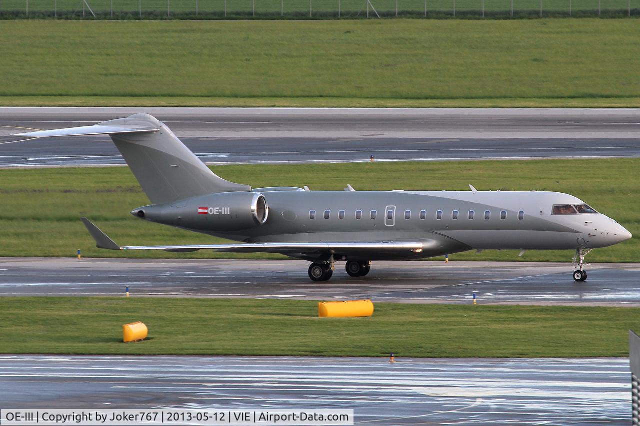 OE-III, 2010 Bombardier Global 5000 (BD-700-1A10) C/N 9401, Amira Air
