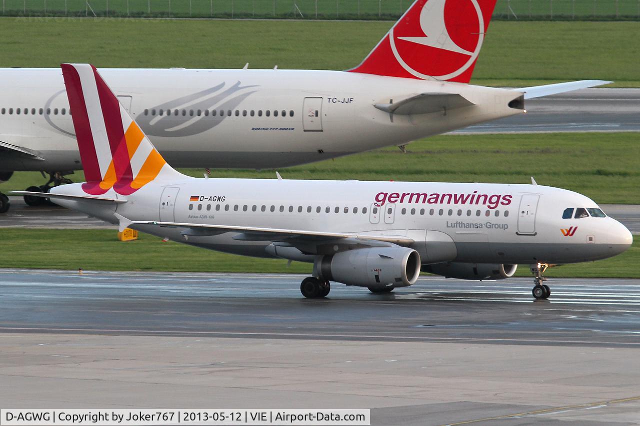 D-AGWG, 2007 Airbus A319-132 C/N 3193, Germanwings