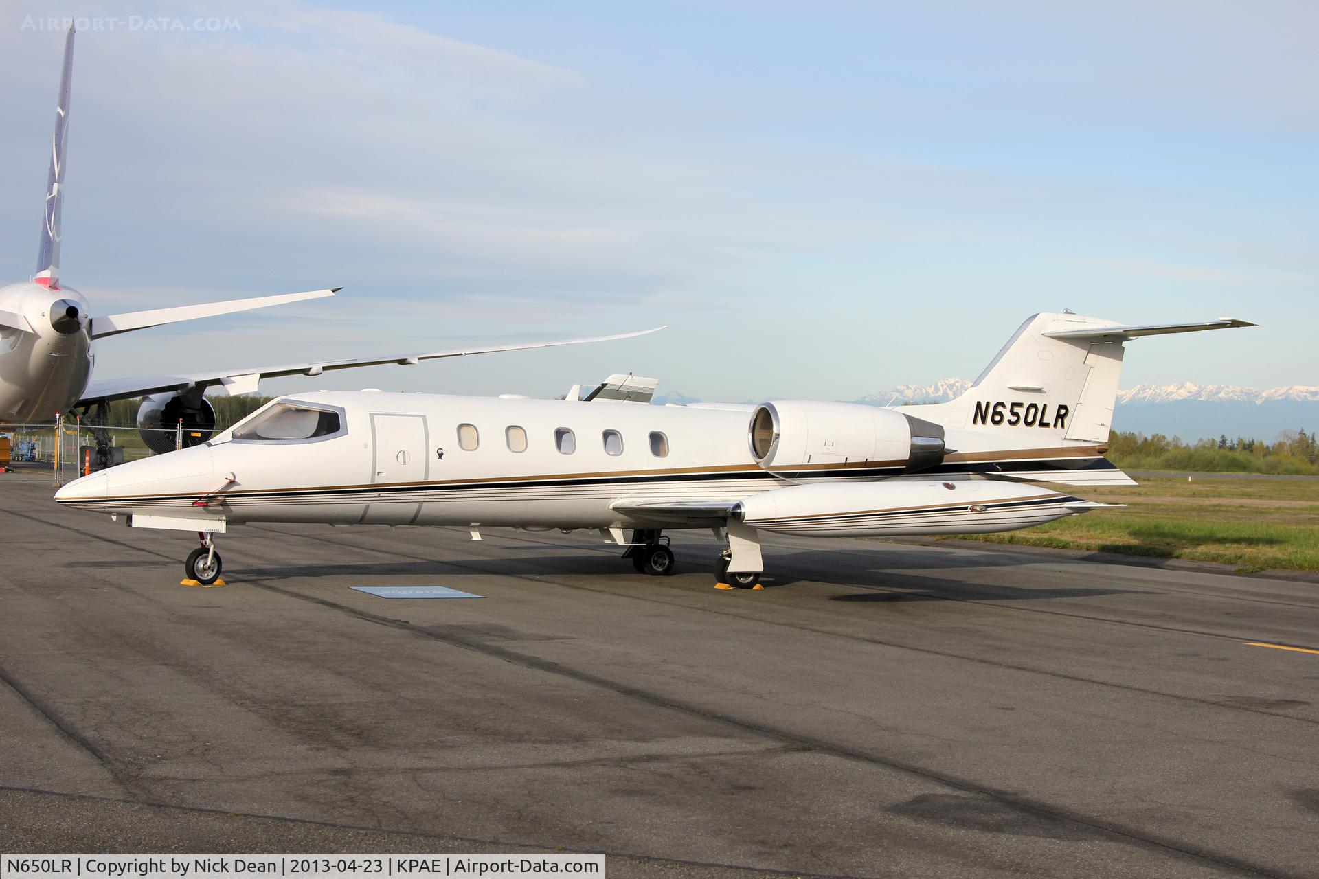 N650LR, 1989 Learjet 35A C/N 35-650, KPAE/PAE