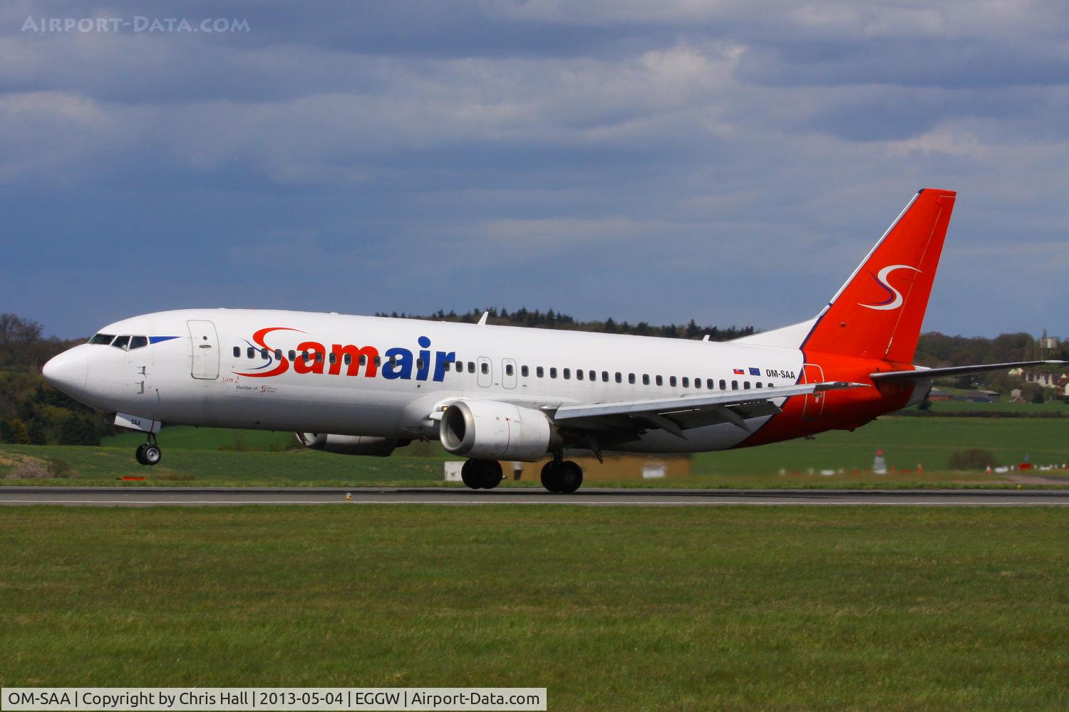 OM-SAA, 1992 Boeing 737-476 C/N 24439, Samair