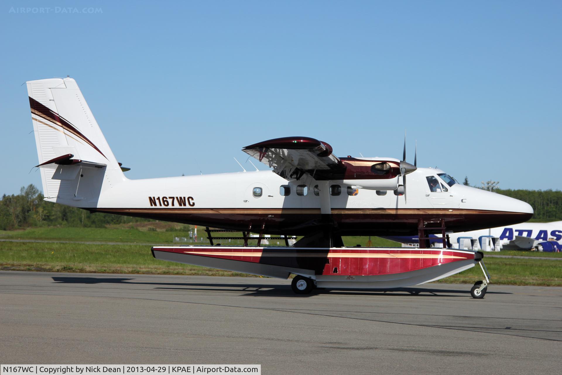 N167WC, 1972 De Havilland Canada DHC-6-300 Twin Otter C/N 343, KPAE/PAE