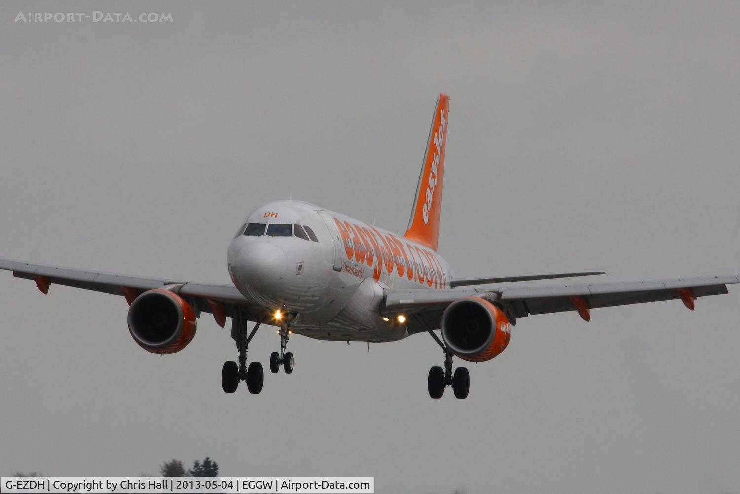 G-EZDH, 2008 Airbus A319-111 C/N 3466, easyjet
