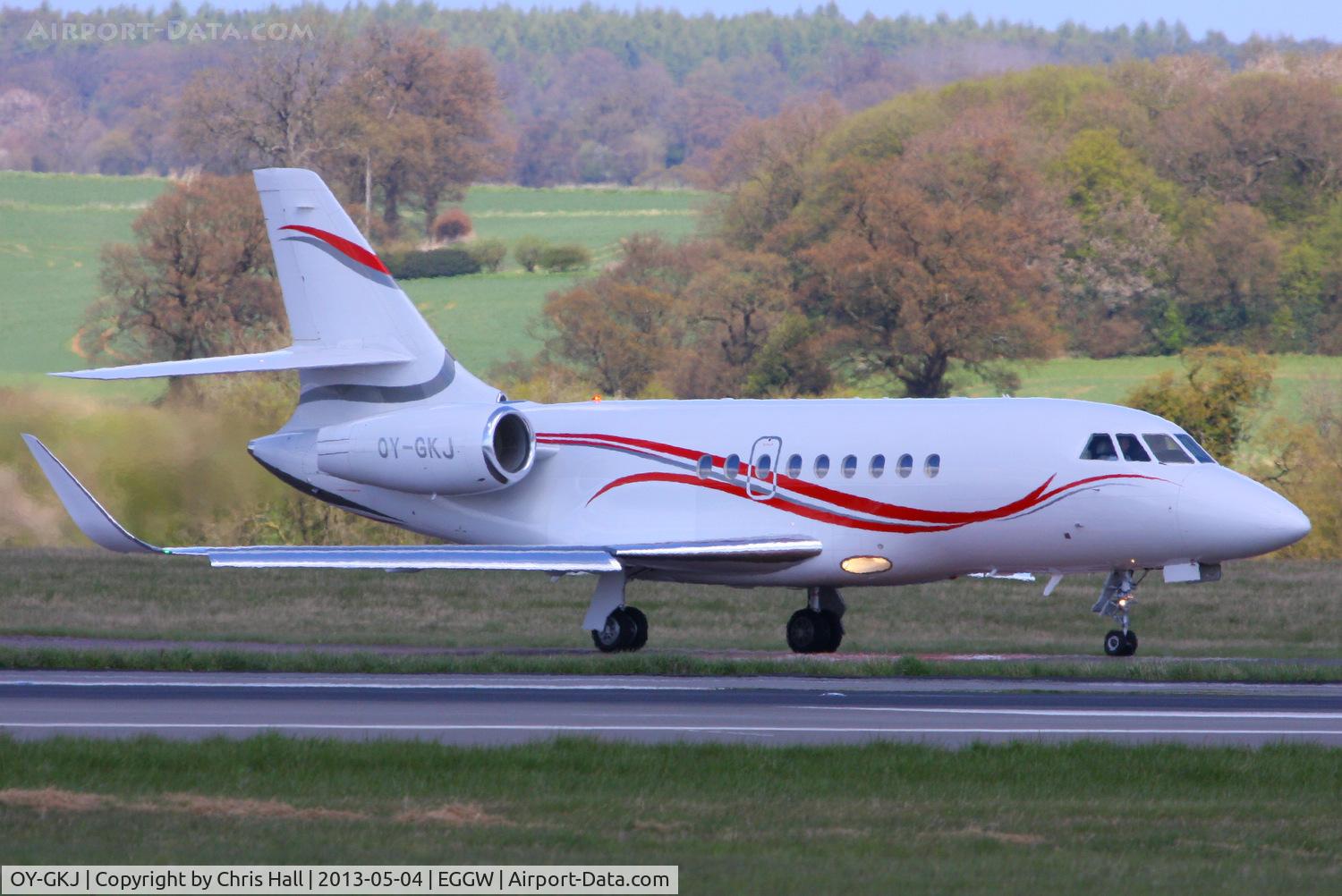 OY-GKJ, 2009 Dassault Falcon 2000LX C/N 195, Kirk Aviation