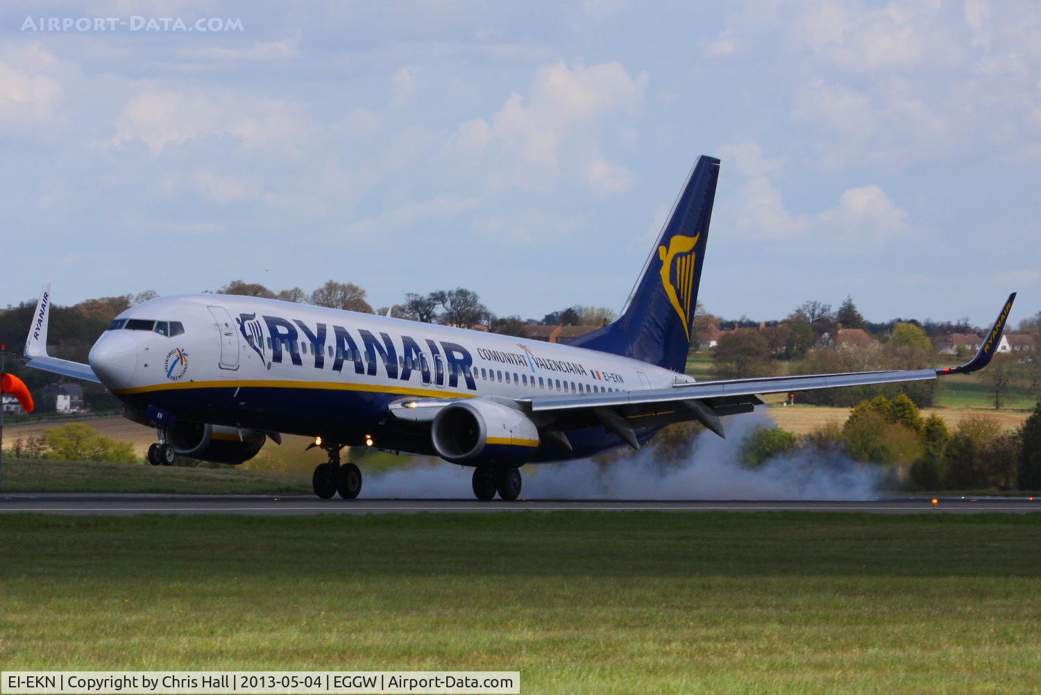 EI-EKN, 2010 Boeing 737-8AS C/N 35026, Ryanair
