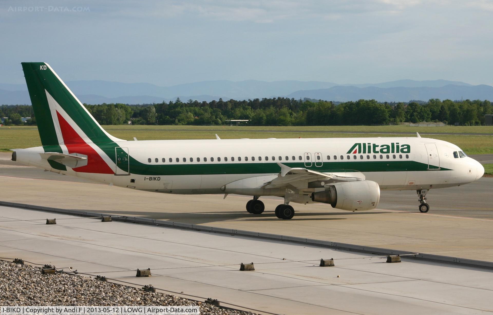 I-BIKD, 2001 Airbus A320-214 C/N 1457, Alitalia A320-214