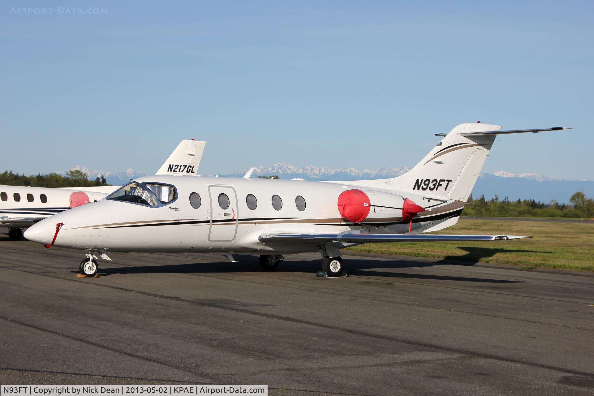 N93FT, Hawker Beechcraft 400A Beechjet C/N RK-604, KPAE/PAE