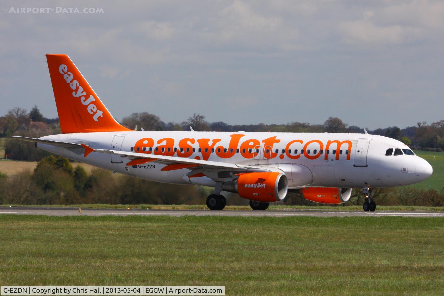 G-EZDN, 2008 Airbus A319-111 C/N 3569, easyJet