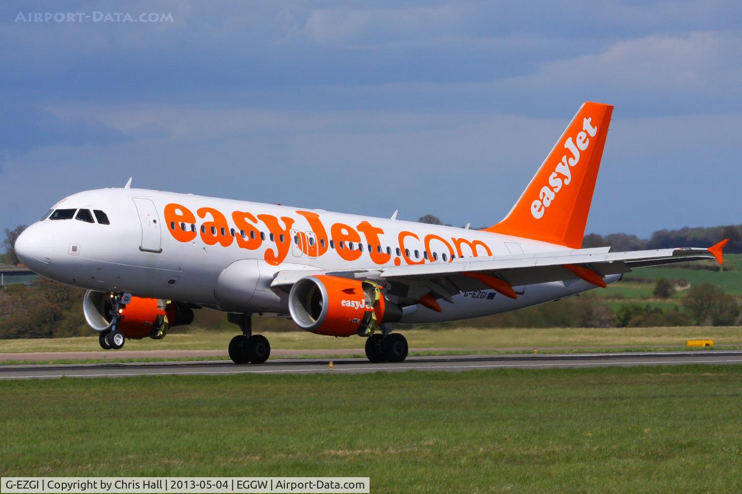 G-EZGI, 2011 Airbus A319-111 C/N 4693, easyJet