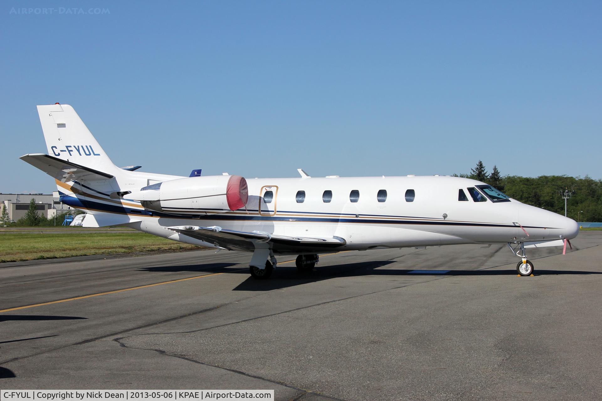 C-FYUL, 2007 Cessna 560XLS Citation Excel C/N 560-5691, KPAE/PAE