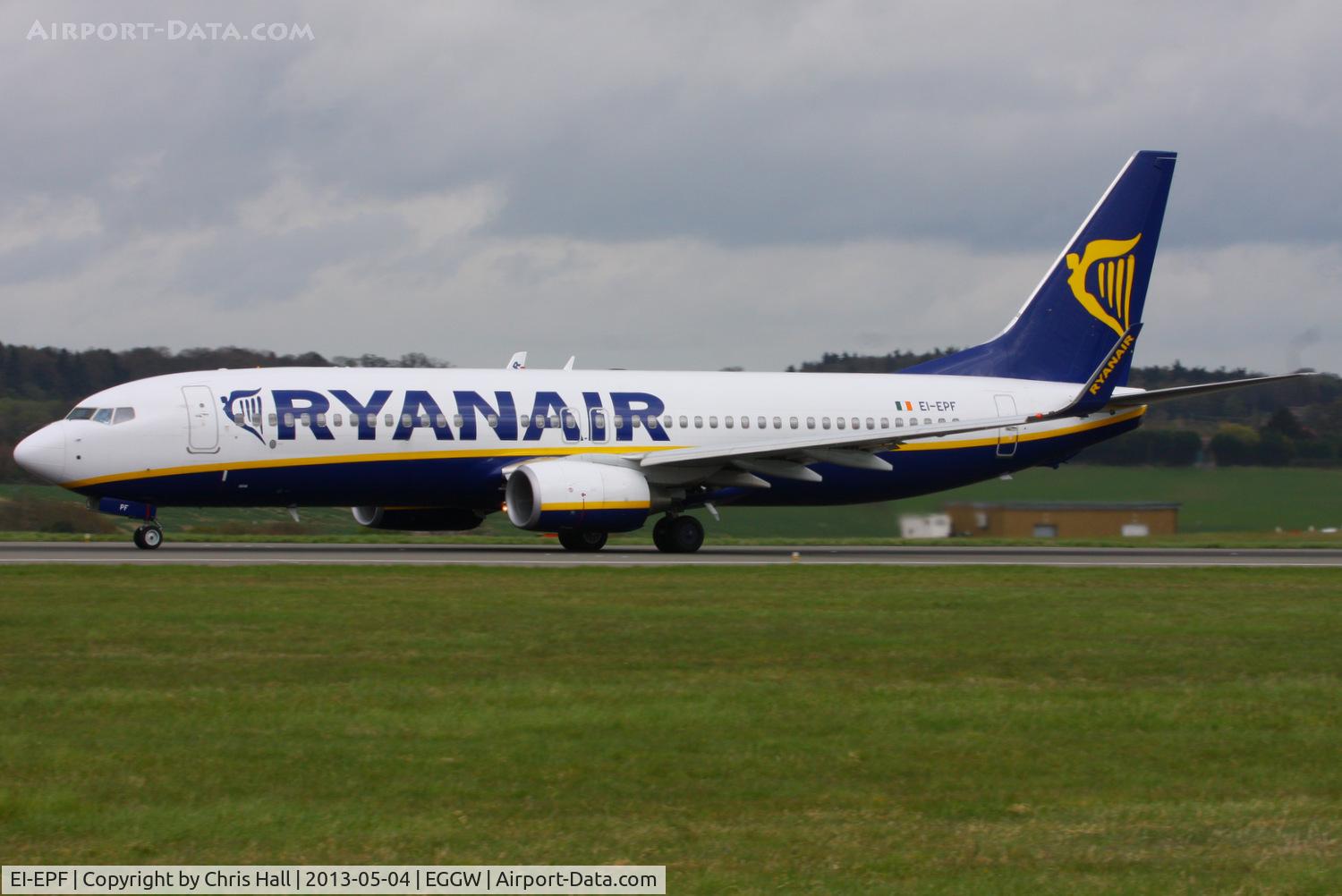 EI-EPF, 2011 Boeing 737-8AS C/N 40309, Ryanair
