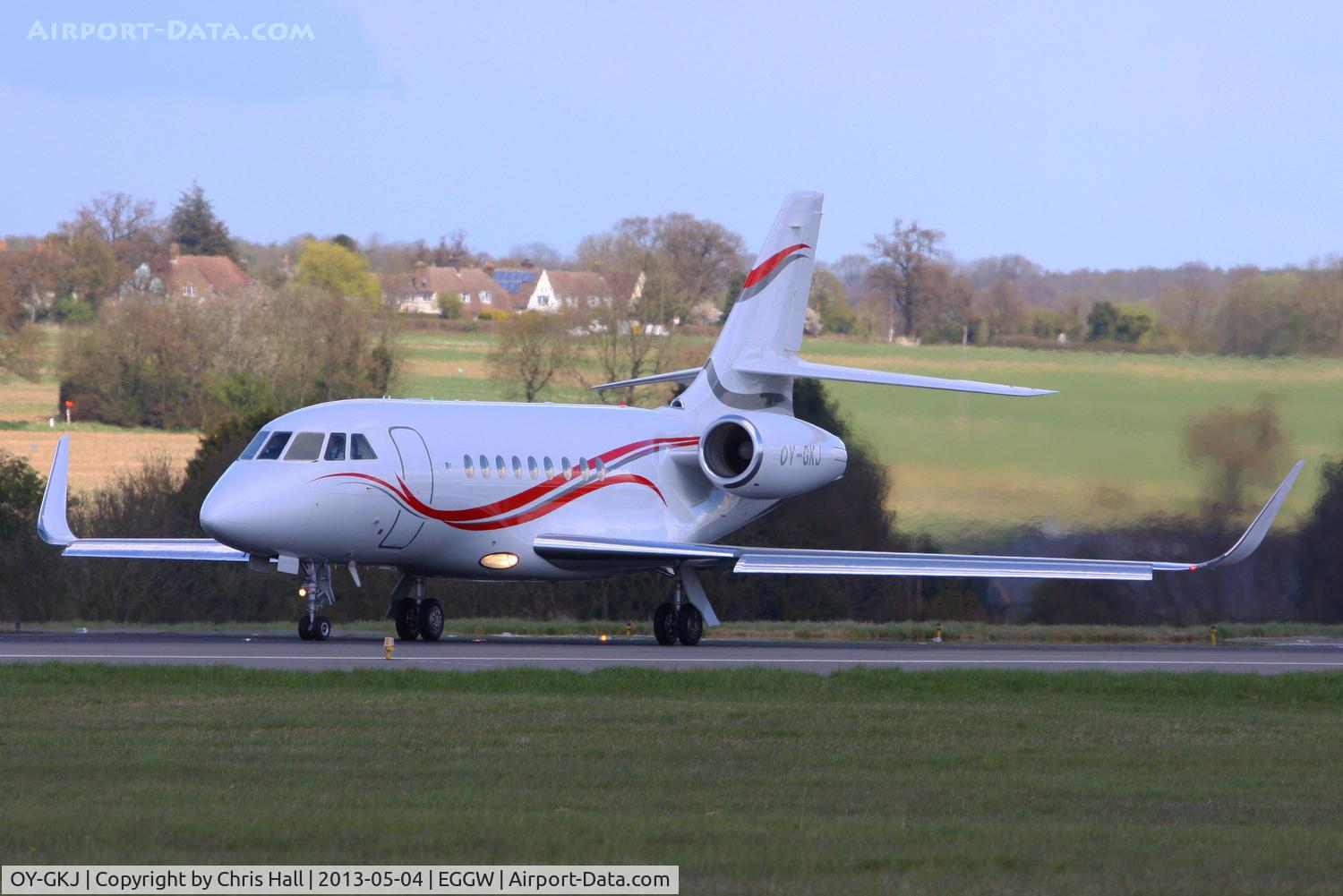 OY-GKJ, 2009 Dassault Falcon 2000LX C/N 195, Kirk Aviation