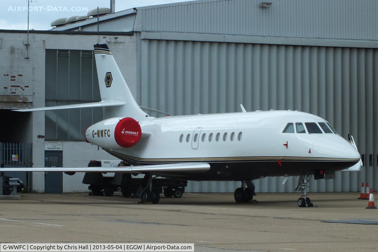 G-WWFC, 2013 Dassault Falcon 2000EX C/N 257, New bizjet for Steve Morgan, owner of Wolverhampton Wanderers Football Club