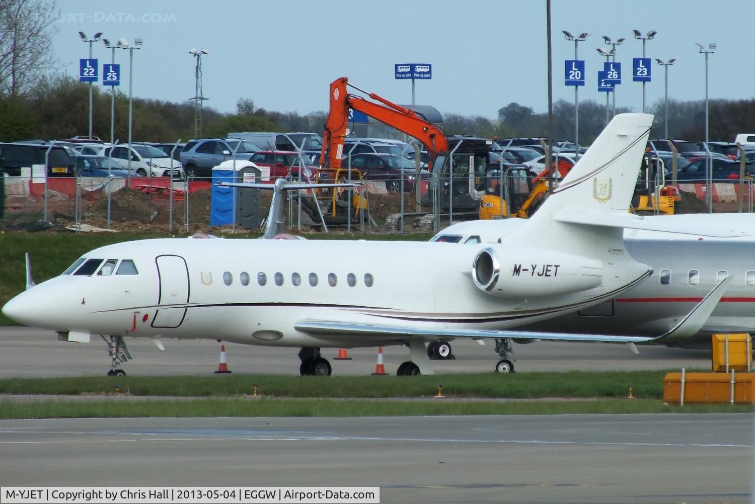 M-YJET, 2008 Dassault Falcon 2000EX EASy C/N 148, My Jet Ltd