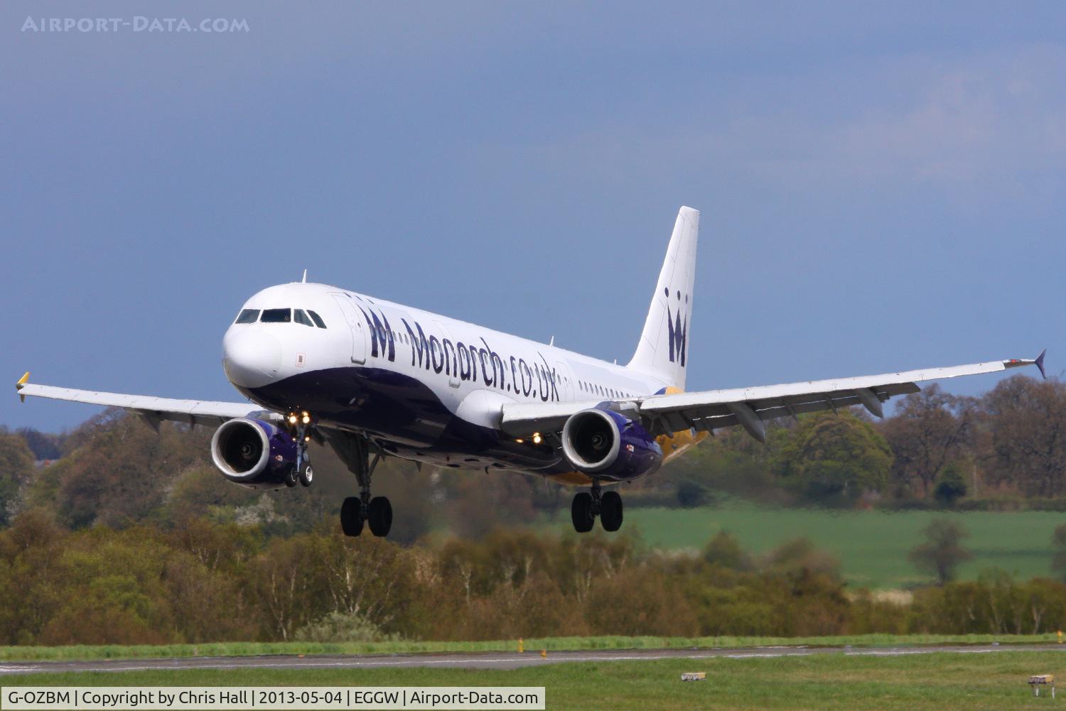 G-OZBM, 1999 Airbus A321-231 C/N 1045, Monarch