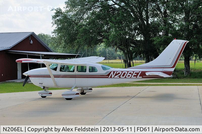 N206EL, Cessna U206D Super Skywagon C/N U20604037, at a private airstrip