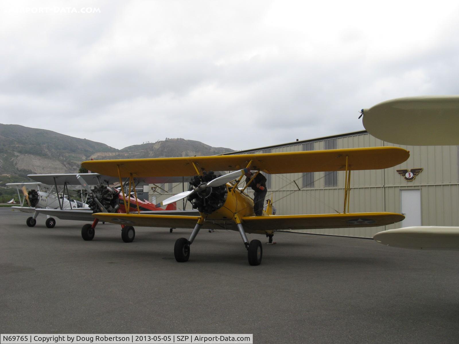N69765, 1941 Boeing A75N1 (PT17) C/N 75-1044, 1941 Boeing Stearman A75N1 as Navy N2S-1, Continental W670 220 Hp
