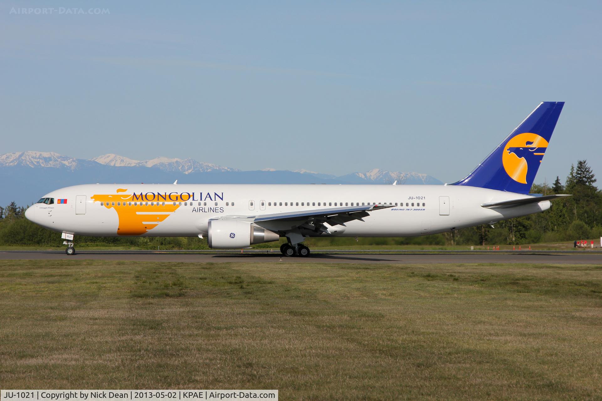 JU-1021, 2013 Boeing 767-34G/ER C/N 41519, KPAE/PAE