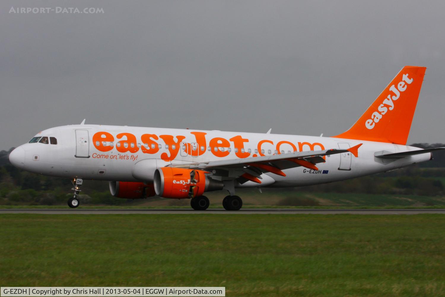 G-EZDH, 2008 Airbus A319-111 C/N 3466, easyjet