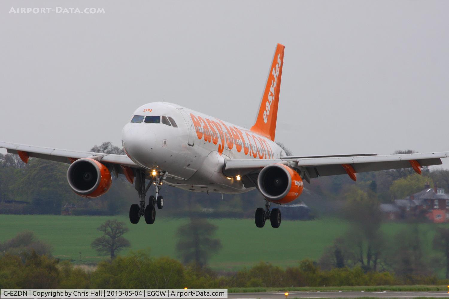 G-EZDN, 2008 Airbus A319-111 C/N 3569, easyJet