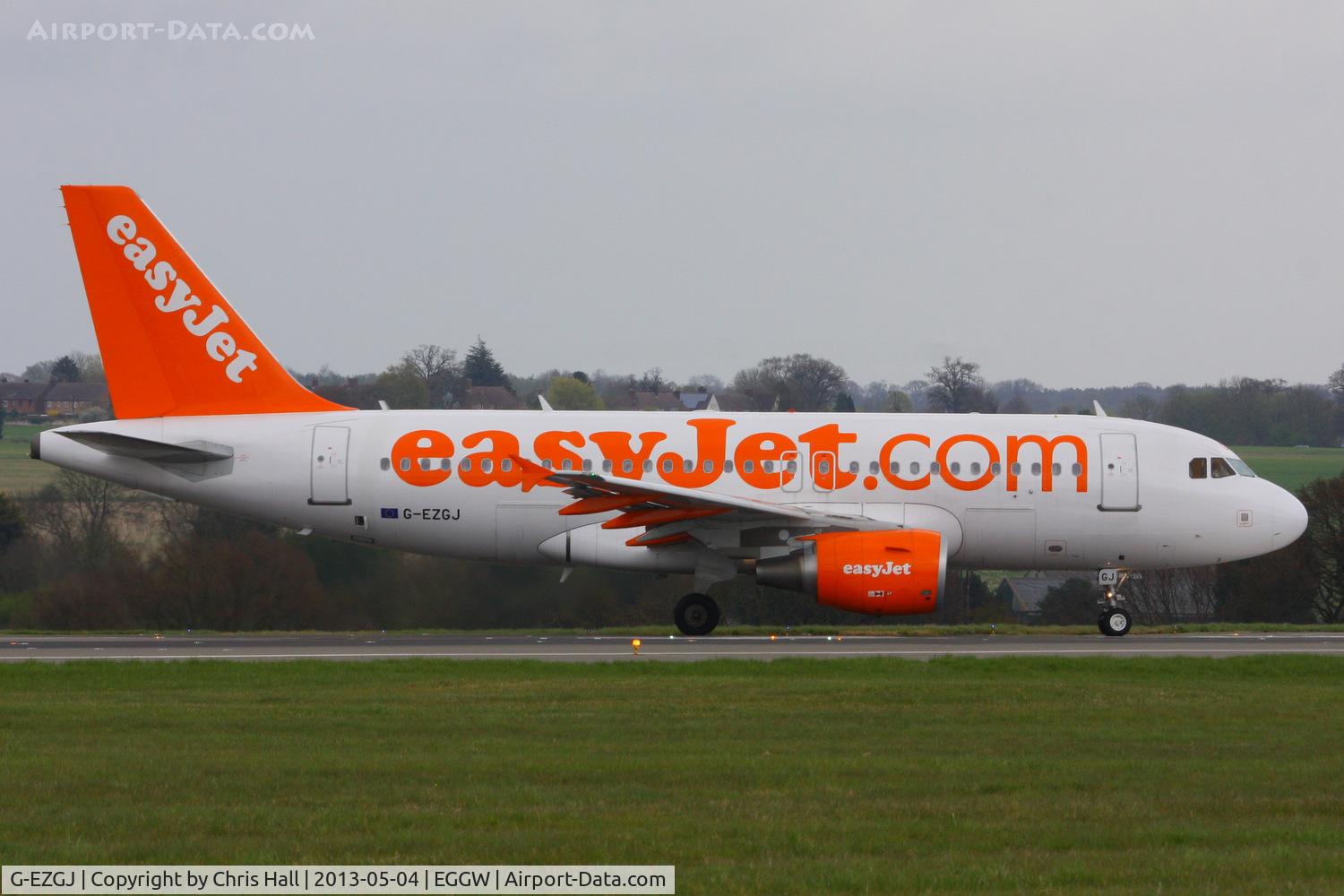 G-EZGJ, 2011 Airbus A319-111 C/N 4705, easyJet