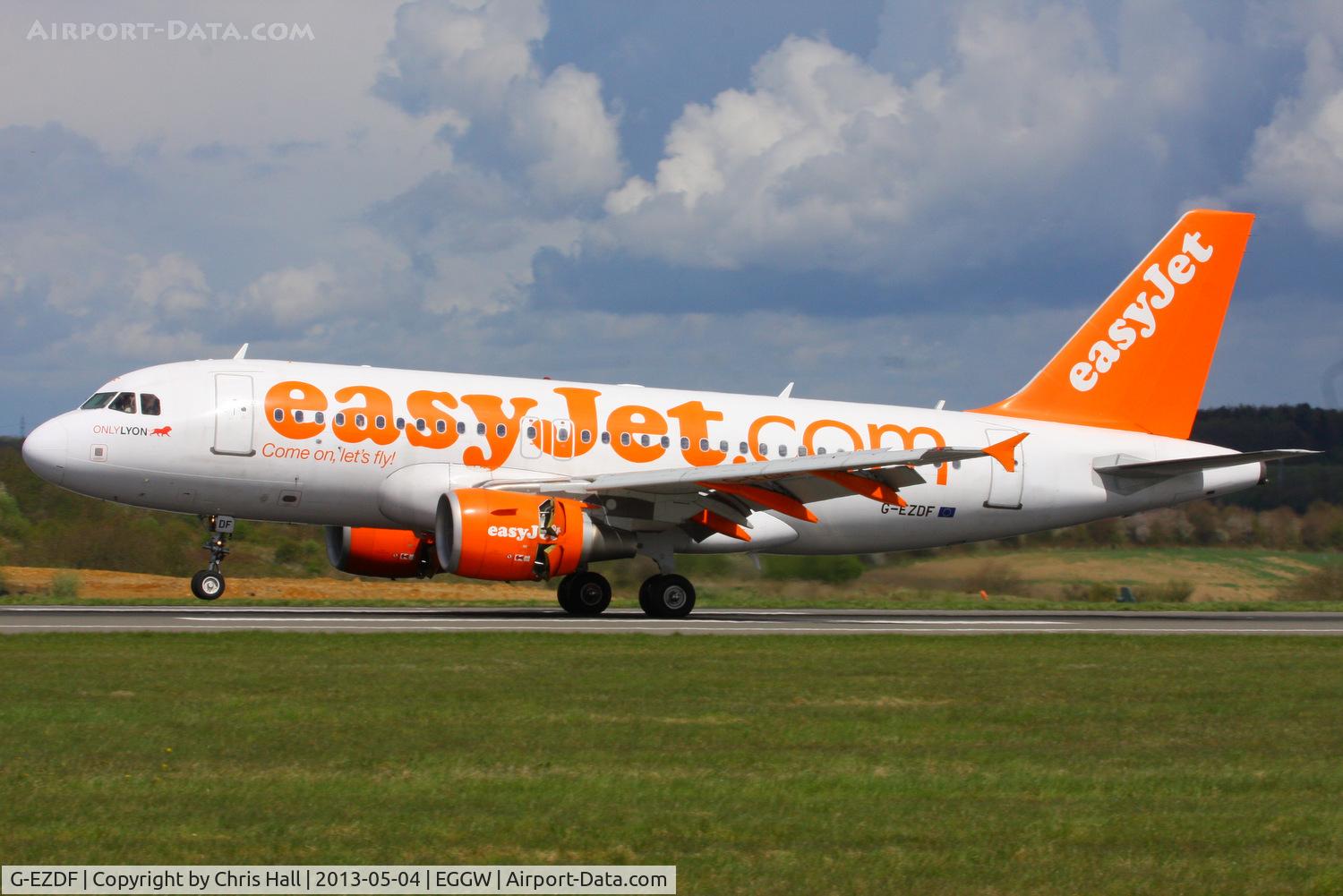 G-EZDF, 2008 Airbus A319-111 C/N 3432, easyJet