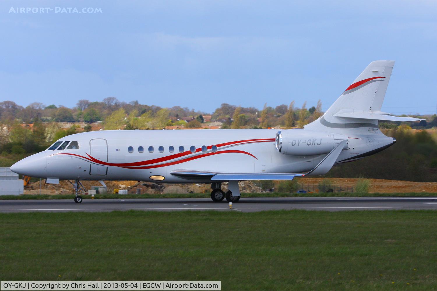 OY-GKJ, 2009 Dassault Falcon 2000LX C/N 195, Kirk Aviation