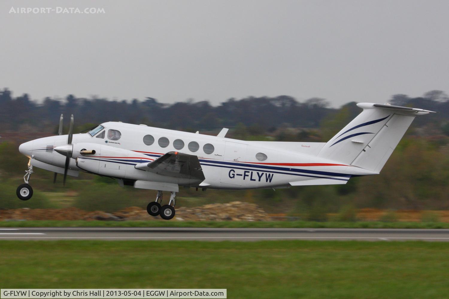G-FLYW, 1977 Beech 200 Super King Air C/N BB-209, FlyWales
