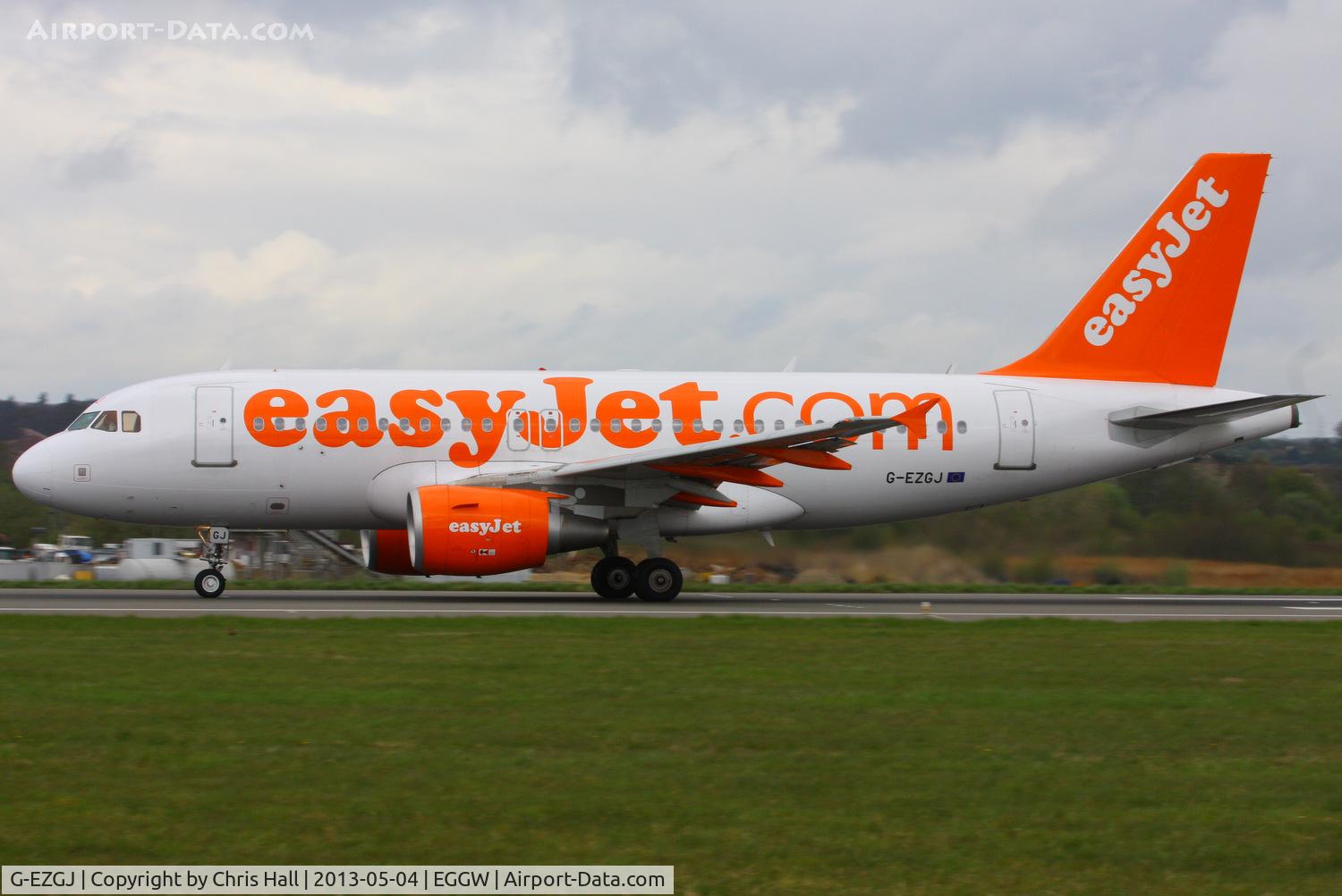 G-EZGJ, 2011 Airbus A319-111 C/N 4705, easyJet