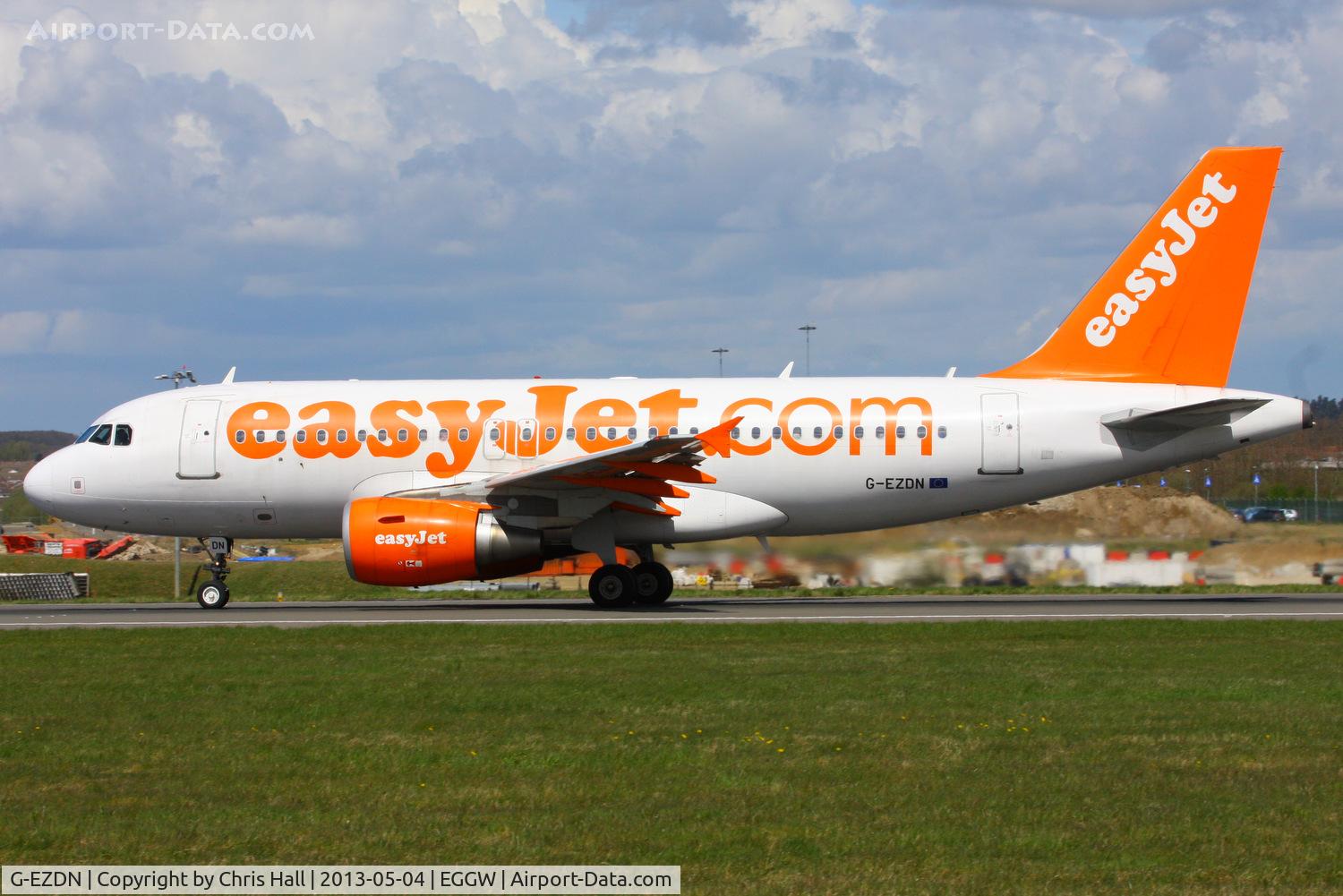 G-EZDN, 2008 Airbus A319-111 C/N 3569, easyJet