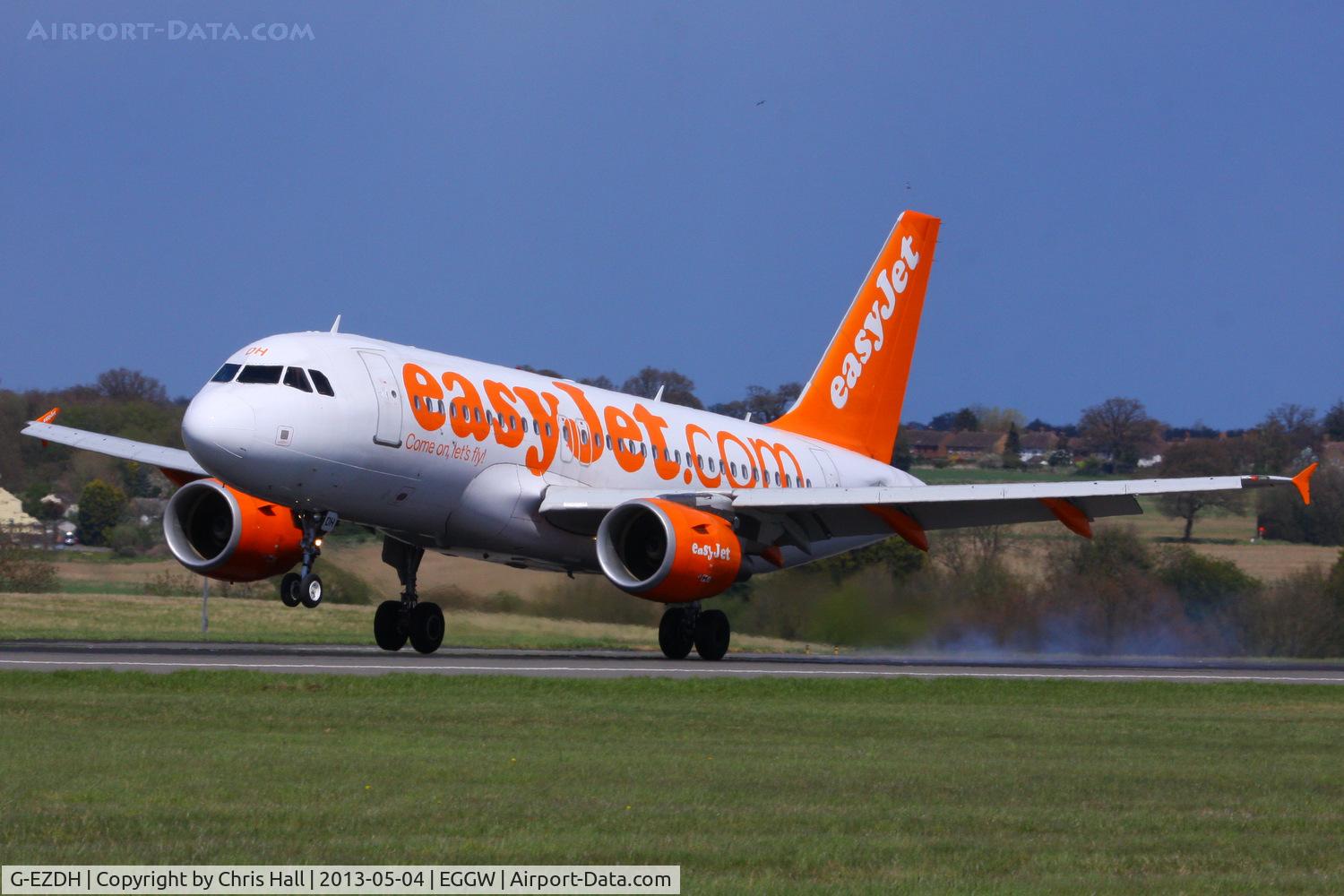 G-EZDH, 2008 Airbus A319-111 C/N 3466, easyjet