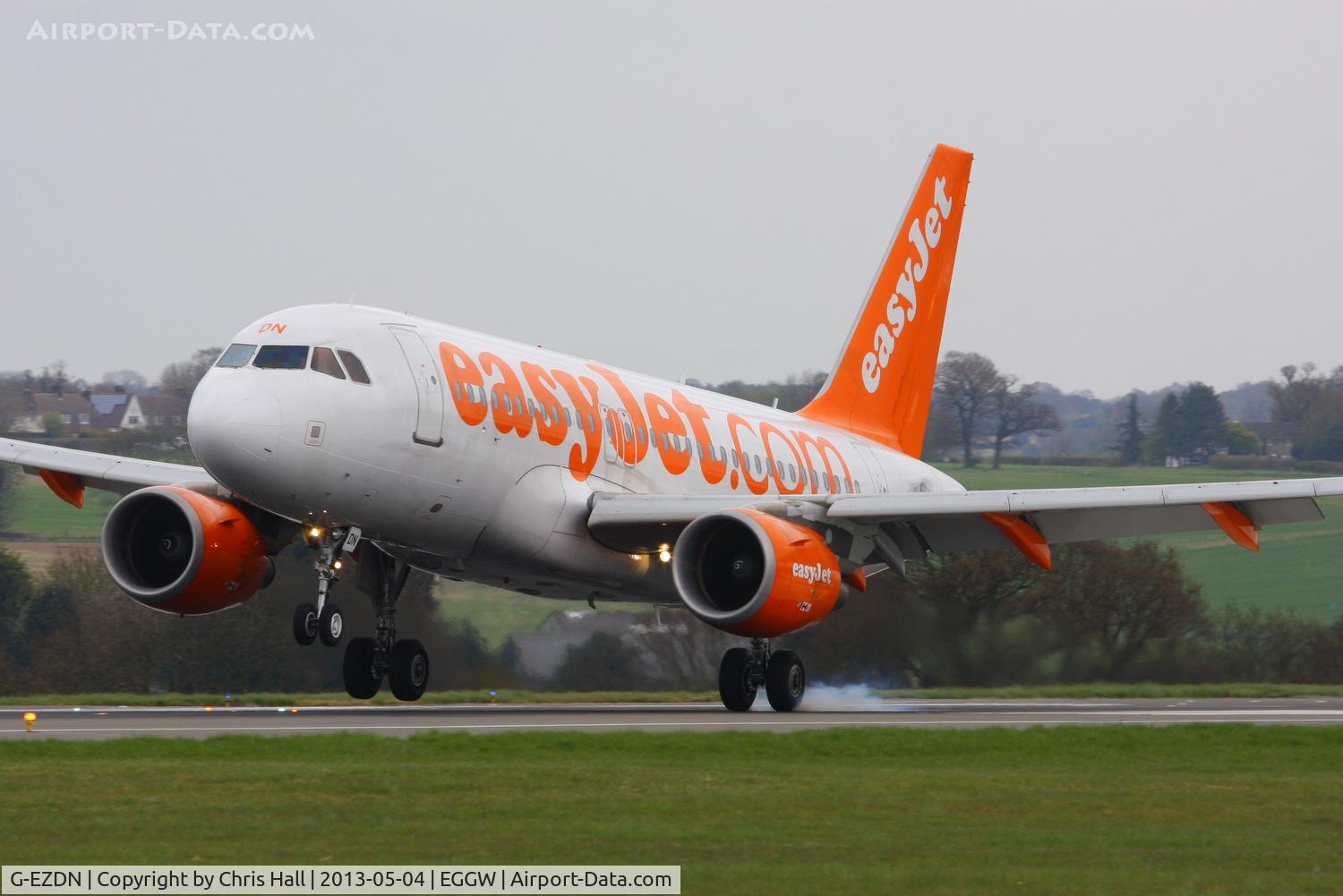 G-EZDN, 2008 Airbus A319-111 C/N 3569, easyJet