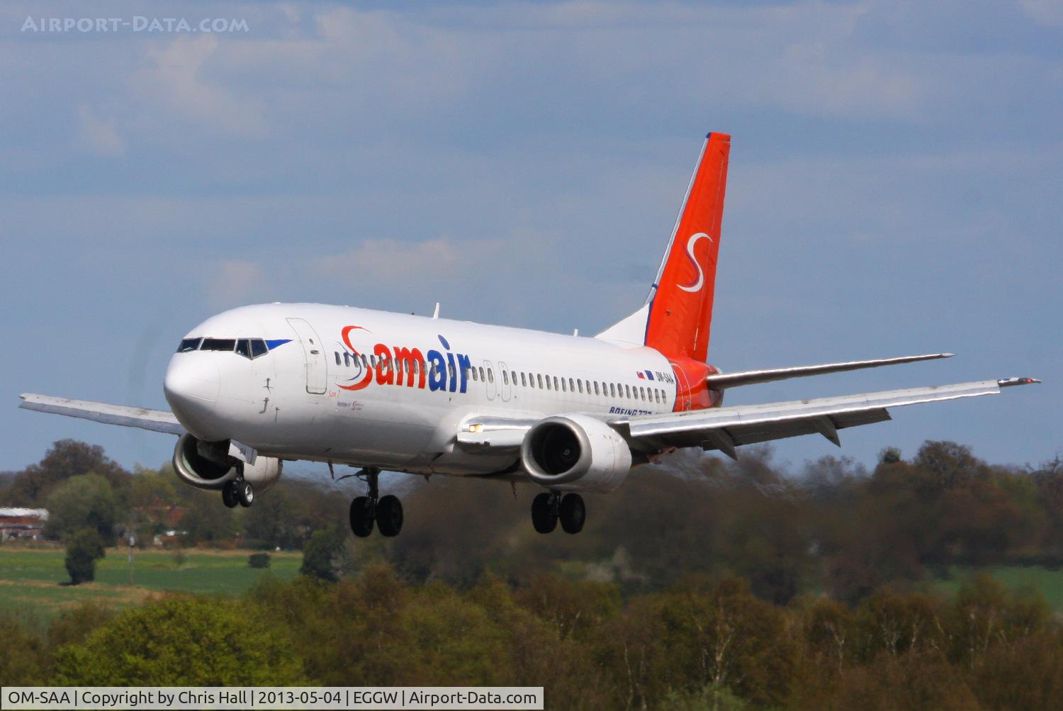 OM-SAA, 1992 Boeing 737-476 C/N 24439, Samair