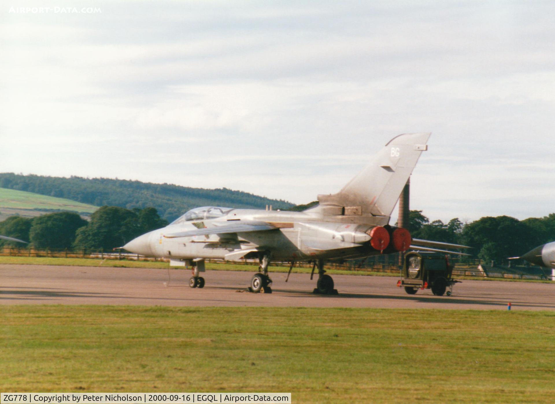 ZG778, 1992 Panavia Tornado F.3 C/N 910/AS140/3451, Tornado F.3 of 111 Squadron based at RAF Leuchars on the flight-line at the 2000 RAF Leuchars Airshow.