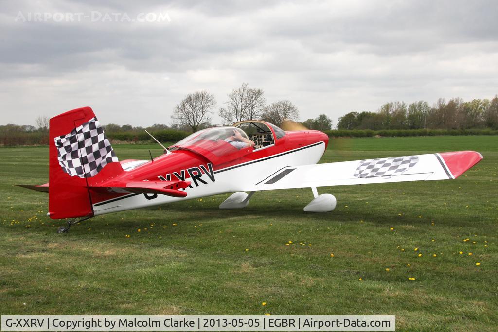 G-XXRV, 2008 Vans RV-9 C/N 90645, Vans RV-9 at The Real Aeroplane Club's May-hem Fly-In, Breighton Airfield, May 2013.