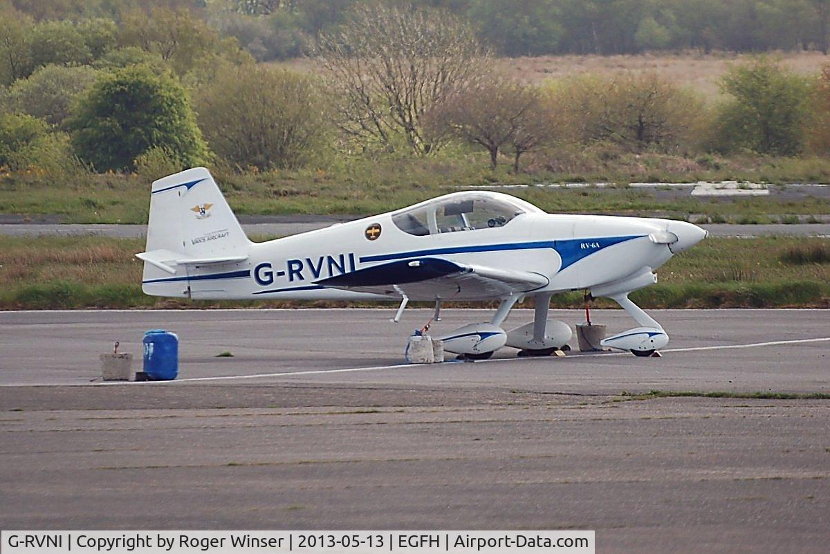 G-RVNI, 2008 Vans RV-6A C/N 25472, Visiting RV-6A.