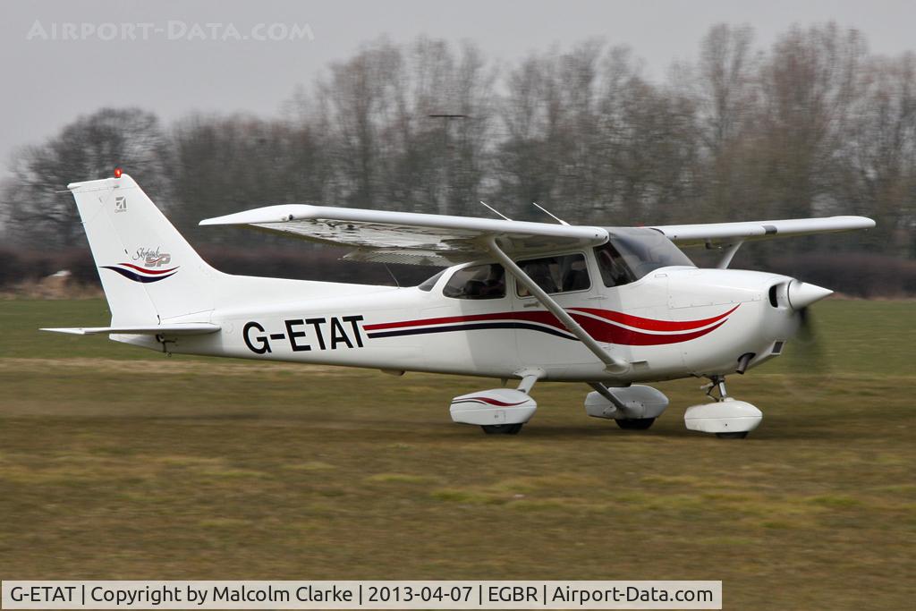 G-ETAT, 2000 Cessna 172S Skyhawk SP C/N 172S8674, Cessna 172S Skyhawk at The Real Aeroplane Club's Spring Fly-In, Breighton Airfield, April 2013.
