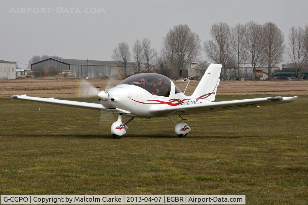 G-CGPO, 2011 TL Ultralight TL-2000UK Sting Carbon C/N LAA 347-14896, TL Ultralight TL-2000 Sting at The Real Aeroplane Club's Spring Fly-In, Breighton Airfield, April 2013.