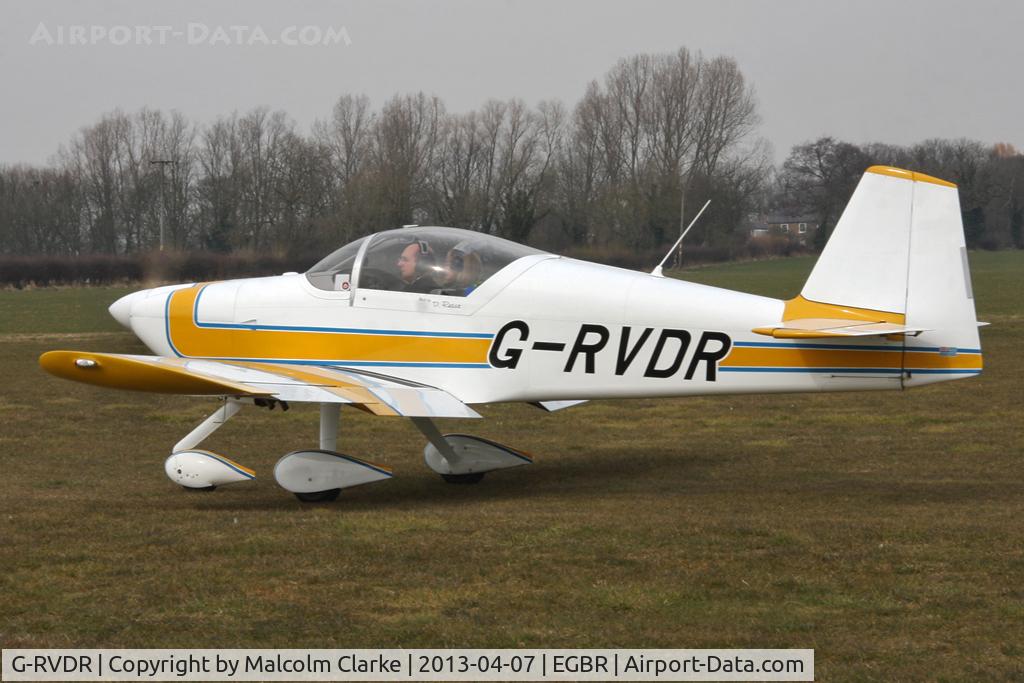 G-RVDR, 2001 Vans RV-6A C/N PFA 181A-13098, Vans RV-6A at The Real Aeroplane Club's Spring Fly-In, Breighton Airfield, April 2013.