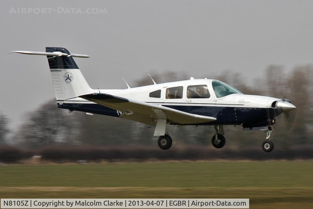 N8105Z, 1979 Piper PA-28RT-201T Arrow IV C/N 28R-8031007, Piper PA-28RT-201T Arrow IV at The Real Aeroplane Club's Spring Fly-In, Breighton Airfield, April 2013.