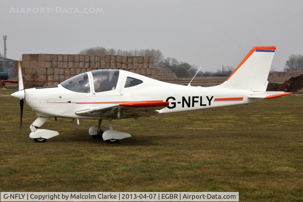 G-NFLY, 2007 Tecnam P-2002EA Sierra C/N PFA 333-14613, Tecnam P2002-EA Sierra at The Real Aeroplane Club's Spring Fly-In, Breighton Airfield, April 2013.