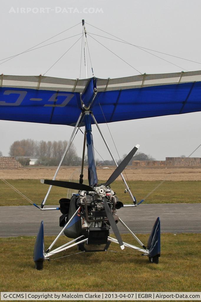 G-CCMS, 2003 Mainair Pegasus Quik C/N 7997, Mainair Pegasus Quik at The Real Aeroplane Club's Spring Fly-In, Breighton Airfield, April 2013.