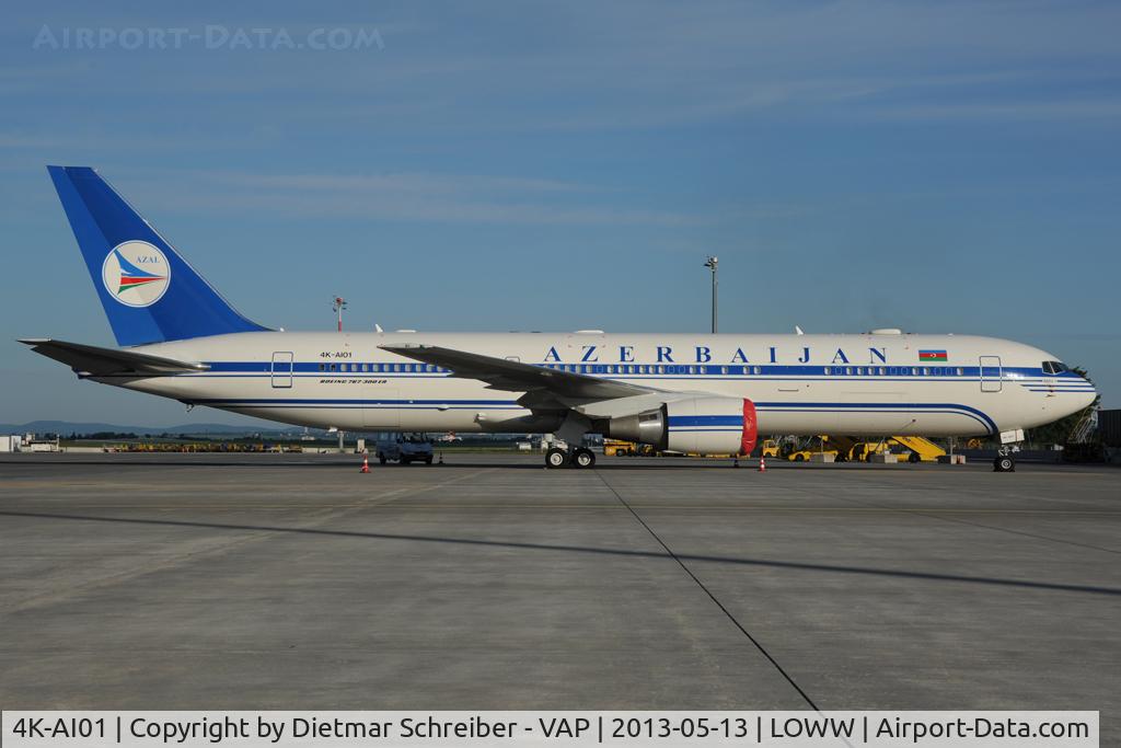 4K-AI01, 2010 Boeing 767-32L/ER C/N 40342, Azerbaijan Boeing 767-300