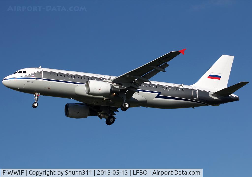 F-WWIF, 2013 Airbus A320-214 C/N 5614, C/n 5614 - To be VP-BNT in retro c/s