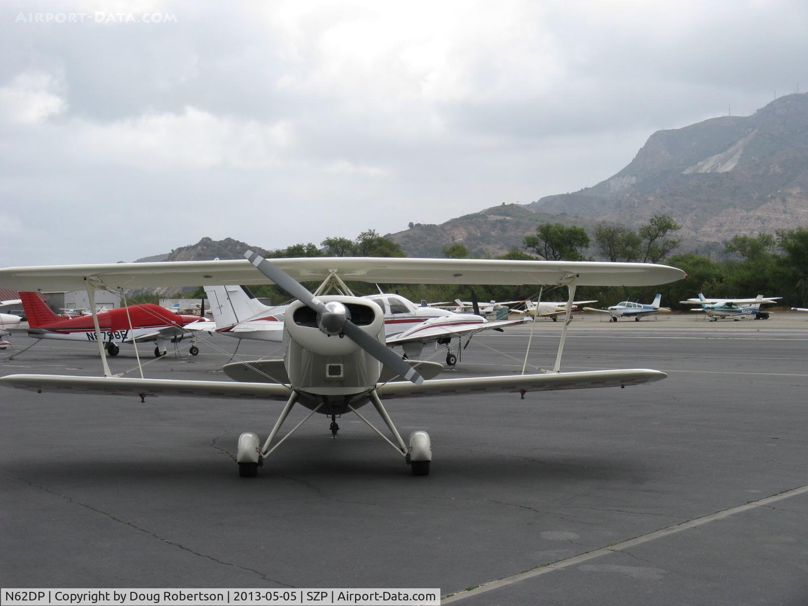 N62DP, 1988 Steen Skybolt C/N KEM 1, 1988 Glanville/Glanville STEEN SKYBOLT, Lycoming AEIO-360 180 Hp